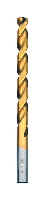 Bosch TI2151 3/8 In. x 5 In. Titanium-Coated Drill Bit