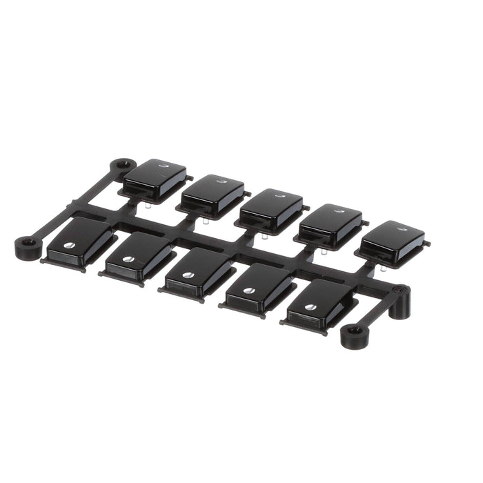 Bosch 00617874 Dishwasher Control Panel Button Set (Black)