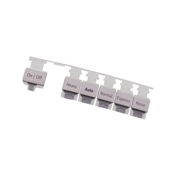 Bosch 00752020 Dishwasher Push Button Set