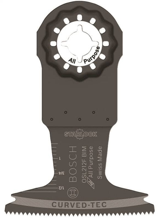 Bosch OSL212F 2-1/2 In. Starlock Oscillating Multi Tool Bi-Metal Plunge Cut Blade