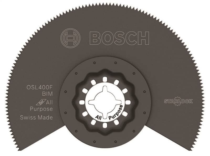 Bosch OSL400F 4 In. Starlock Oscillating Multi Tool Bi-Metal Segmented Saw Blade