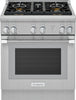 Bosch PRG304WH/04 Thermador Gas Professional Range 30'' Pro Harmony® Standard Depth Stainless Steel