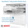Bosch SHXM4AY56N/27 100 Series Dishwasher 24'' Black