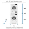 Bosch WAT28400UC/06 300 Series Compact Washer 24'' 1400 Rpm