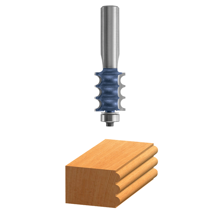 Bosch 84611M 1/8 In. x 1 In. Carbide Tipped Multi Bead/Reed Bit