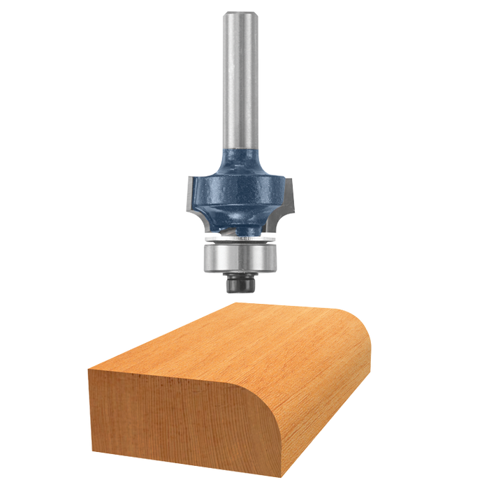 Bosch 85290M 1/8 In. x 3/8 In. Carbide Tipped Roundover Bit