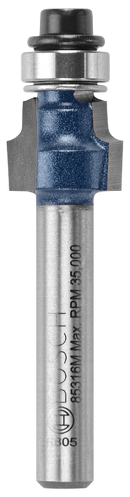 Bosch 85316MC 1/2 In. x 3/8 In. Carbide-Tipped Smooth-Edge Laminate Trim Router Bit