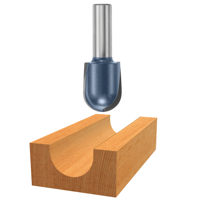 Bosch 85451M 1/2 In. x 1 In. Carbide Tipped Extended Round Nose Bit