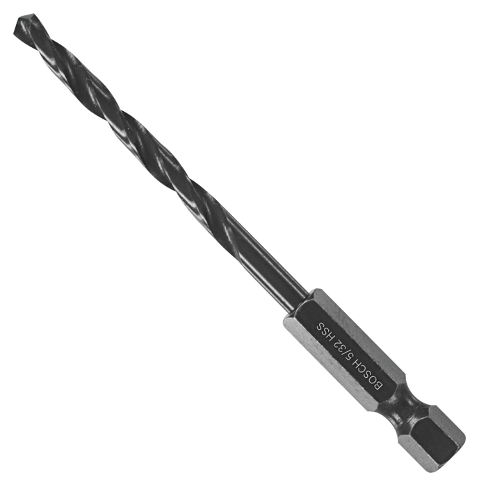 Bosch BL2137IM 5/32 In. Impact Tough Black Oxide Drill Bit