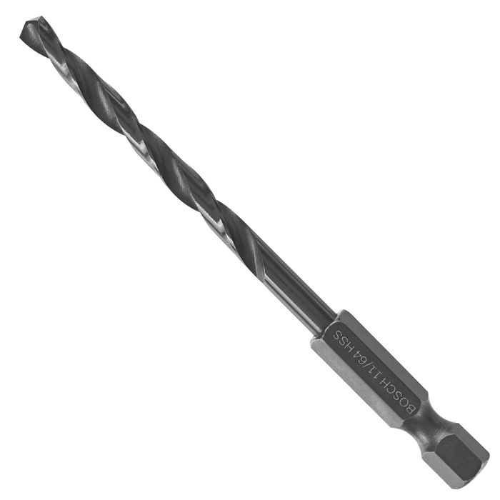 Bosch BL2138IM 11/64 In. Impact Tough Black Oxide Drill Bit