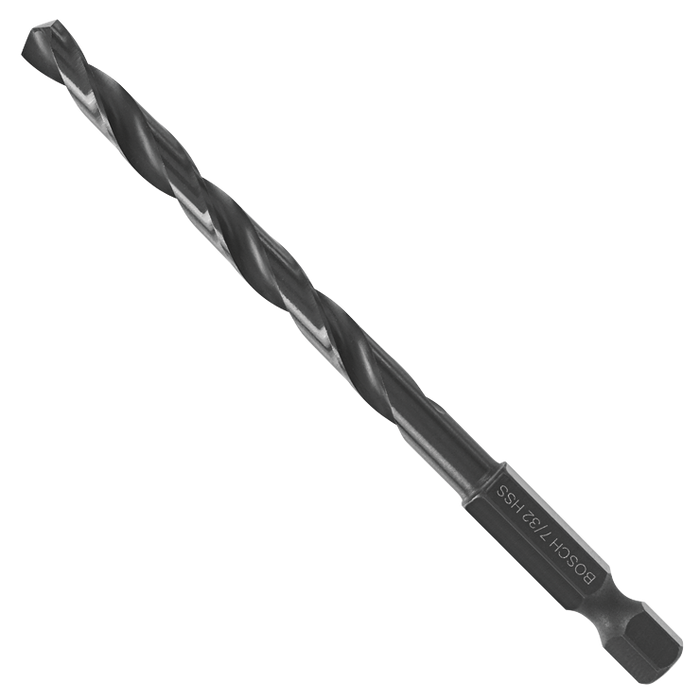 Bosch BL2141IM 7/32 In. Impact Tough Black Oxide Drill Bit