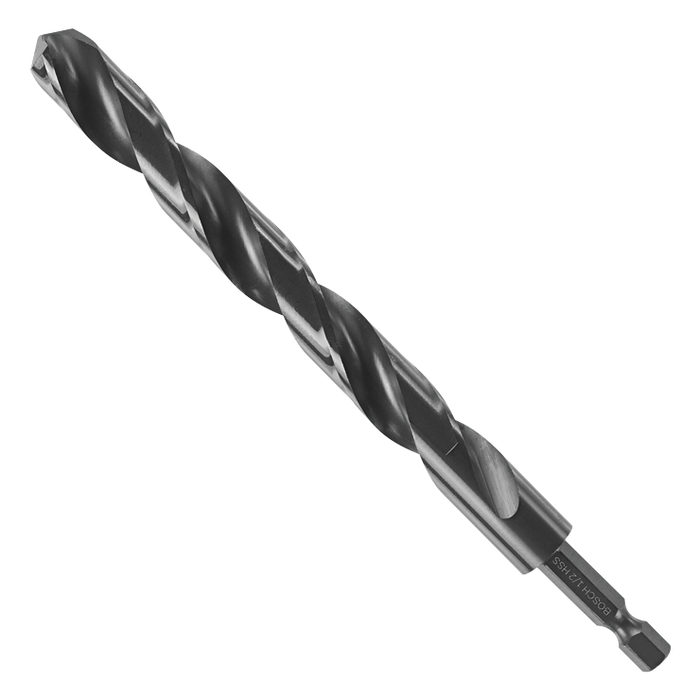 Bosch BL2159IM 1/2 In. Impact Tough Black Oxide Drill Bit