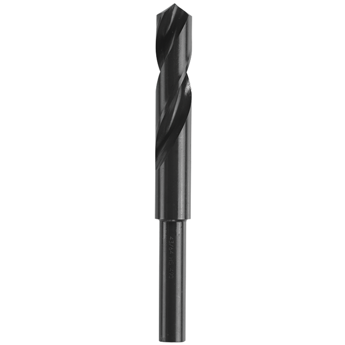 Bosch BL2168 41/64 In. x 6 In. Fractional Reduced Shank Black Oxide Drill Bit