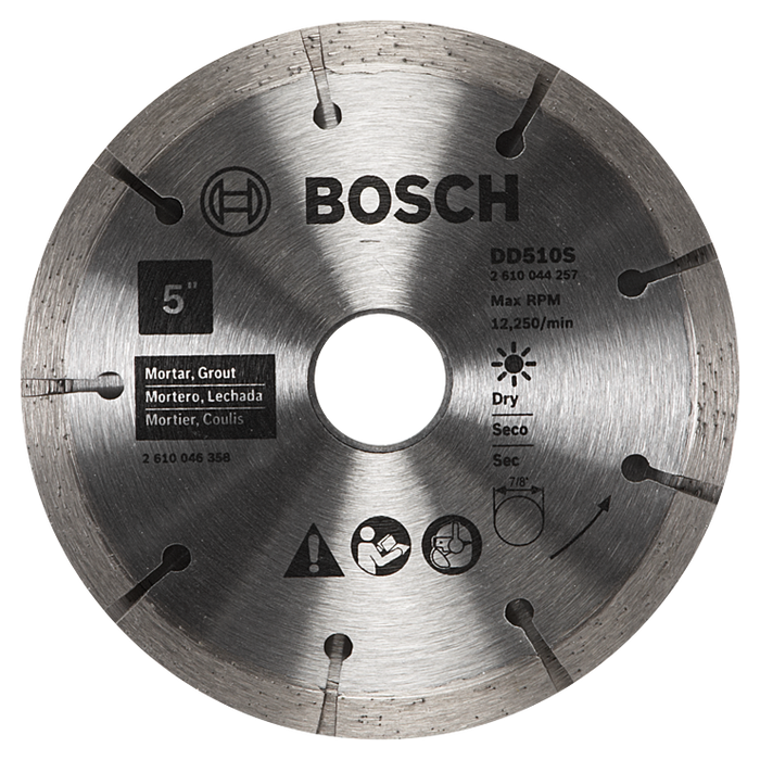 Bosch DD510S 5 In. Standard Sandwich Tuckpointing Blade