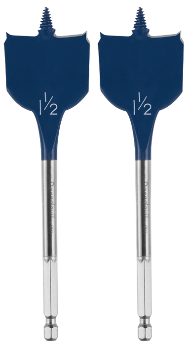 Bosch DSB2021 2 pc. 1-1/2 In. x 6 In. Daredevil Standard Spade Bits