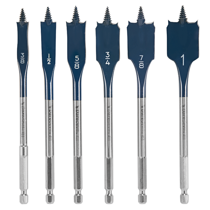 Bosch DSB5006 6 pc. Daredevil Standard Spade Bit Set