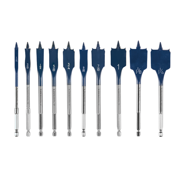 Bosch DSB5010 10 pc. Daredevil Standard Spade Bit Set