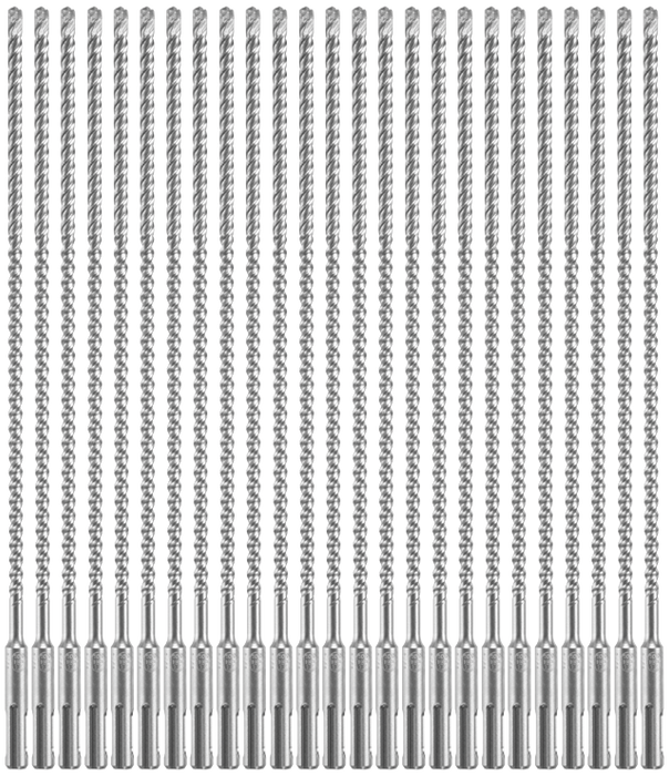 Bosch HCFC2044B25 25 pc. 1/4 In. x 10 In. x 12 In. SDS-plus Bulldog Xtreme Carbide Rotary Hammer Drill Bits