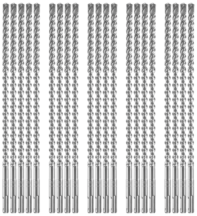 Bosch HCFC2064B25 25 pc. 3/8 In. x 10 In. x 12 In. SDS-plus Bulldog Xtreme Carbide Rotary Hammer Drill Bits