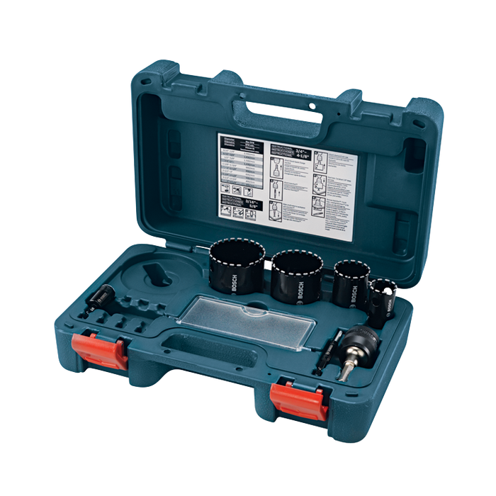 Bosch HDG7 7 pc. Diamond Hole Saw Set