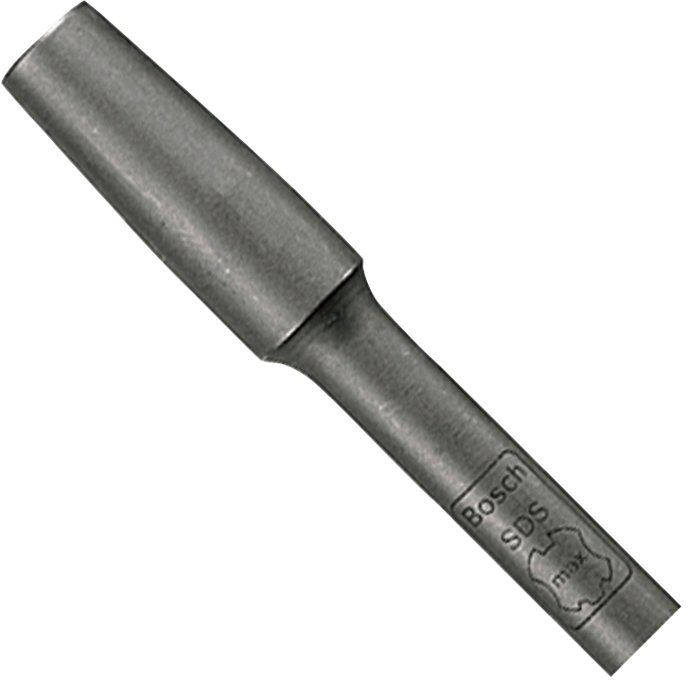 Bosch HS1827 12 In. Tamper Plate Shank Round Hex/Spline Hammer Steel