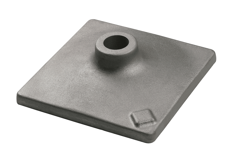 Bosch HS2125 8 In. x 8 In. 1-1/8 In. Hex Tamper Plate