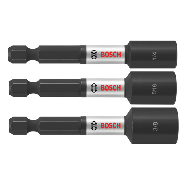 Bosch ITNS2492 3 pc. Impact Tough 2-9/16 In. Nutsetter Set