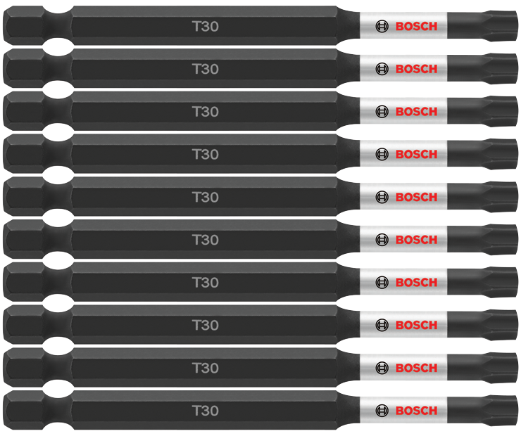 Bosch ITT3035B 10 pc. Impact Tough 3.5 In. Torx #30 Power Bits (Bulk Pack)