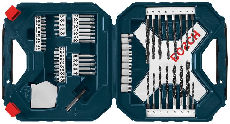 Bosch MS4065 65 pc. Drilling and Driving Mixed Bit Set