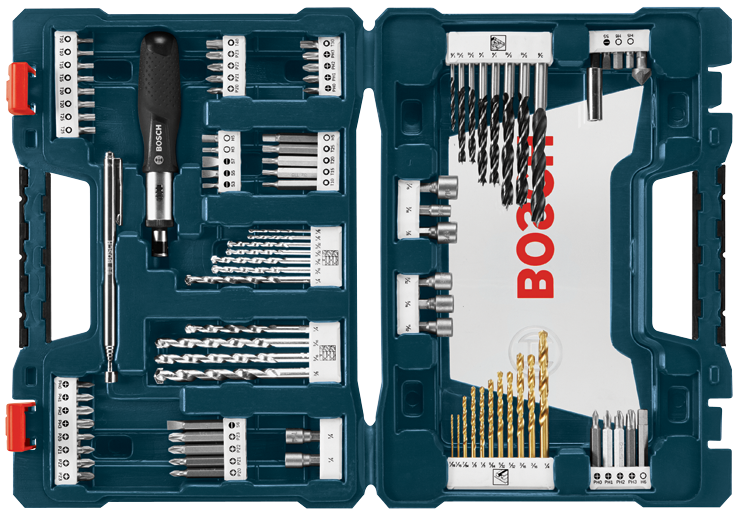 Bosch MS4091 91 pc. Drilling and Driving Mixed Bit Set