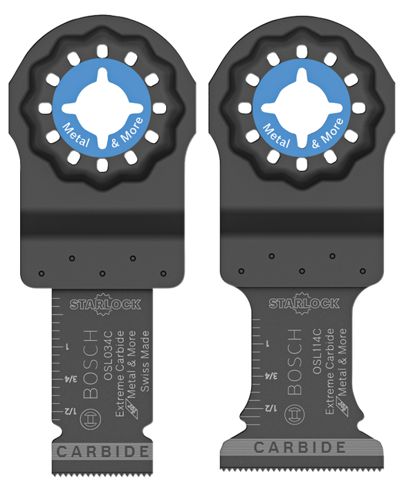 Bosch OSL002C Starlock Oscillating Multi-Tool Accessory Blade Set 2 pc.