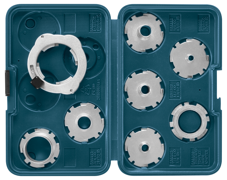 Bosch RA1128 8 pc. Template Guide Set