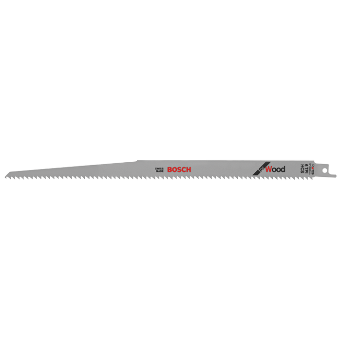 Bosch RW126 5 pc. 12 In. 6 TPI Wood Reciprocating Saw Blades