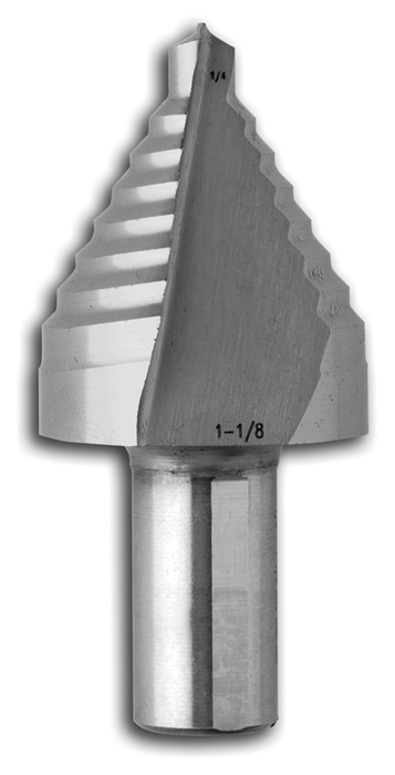 Bosch SDH11 1 1/8 In. High-Speed Steel Step Drill Bit