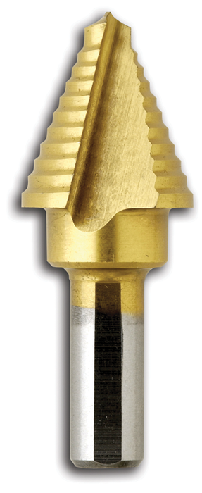 Bosch SDT5 7/8 In. Titanium-Coated Step Drill Bit