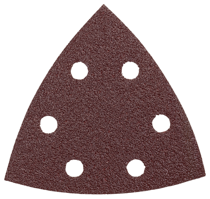 Bosch SDTR040 3-3/4 In. 40 Grit 5 pc. Detail Sander Abrasive Triangles for Wood