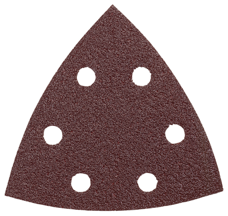 Bosch SDTR240 3-3/4 In. 240 Grit 5 pc. Detail Sander Abrasive Triangles for Wood