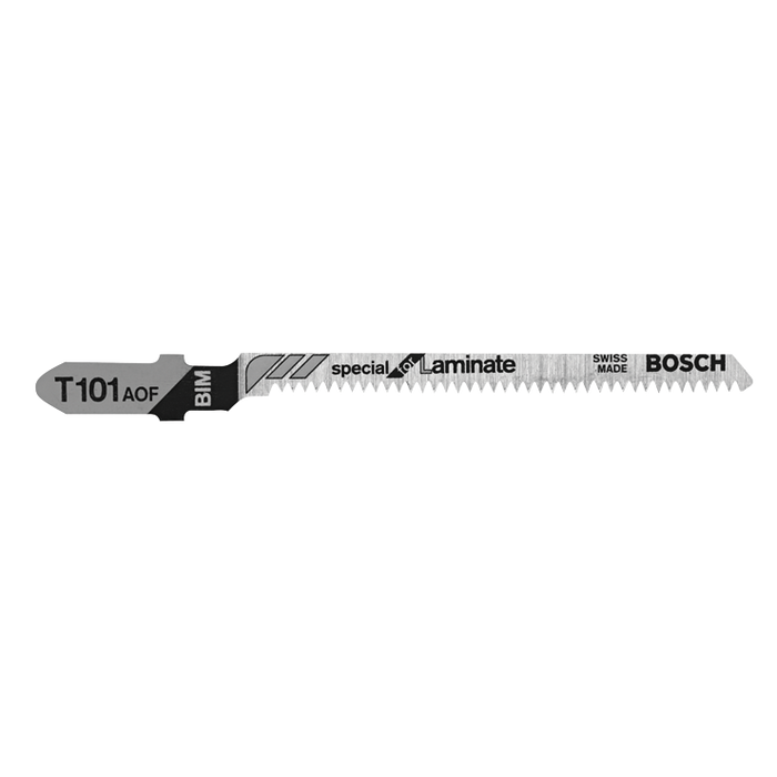 Bosch T101AOF 5 pc. 3-1/4 In. 20 TPI Special for Laminate T-Shank Jig Saw Blades