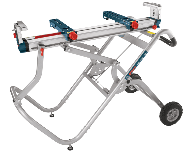 Bosch T4B Gravity-Rise Miter Saw Stand with Wheels