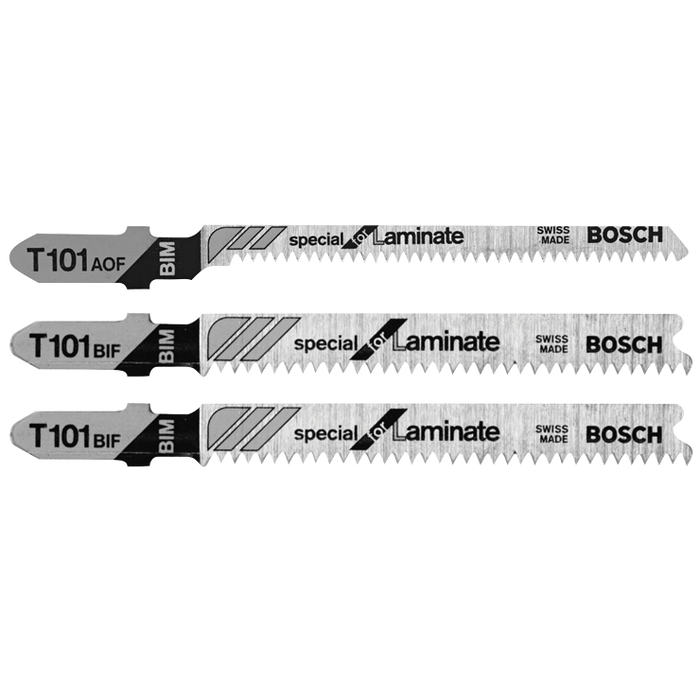 Bosch T503 3 pc. Hardwood/Laminate Flooring T-Shank Jig Saw Blade Set