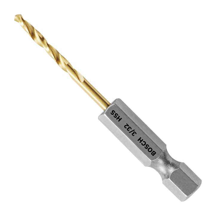 Bosch TI2133IM 3/32 In. Impact Tough Titanium Drill Bit