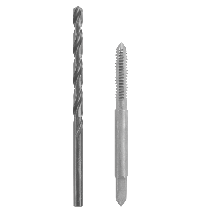 Bosch BDT1024 10 - 24 Plug Tap and No. 25 Drill Bit Combo Set