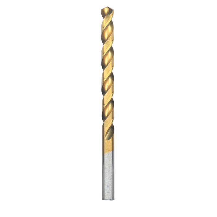 Bosch TI4146 6 pc. 19/64 In. x 4-3/8 In. Titanium-Coated Drill Bits (Bulk)