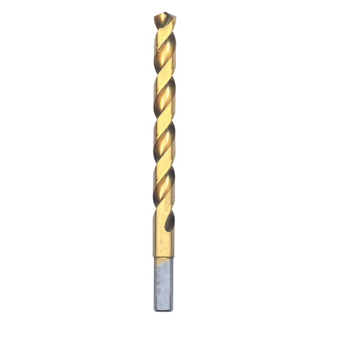 Bosch TI4154 6 pc. 27/64 In. x 5-3/8 In. Titanium-Coated Drill Bits (Bulk)