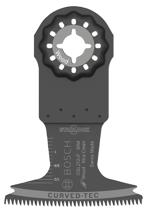 Bosch OSL212JF 2-1/2 In. Starlock Oscillating Multi Tool Bi-Metal Xtra-clean Plunge Cut Blade