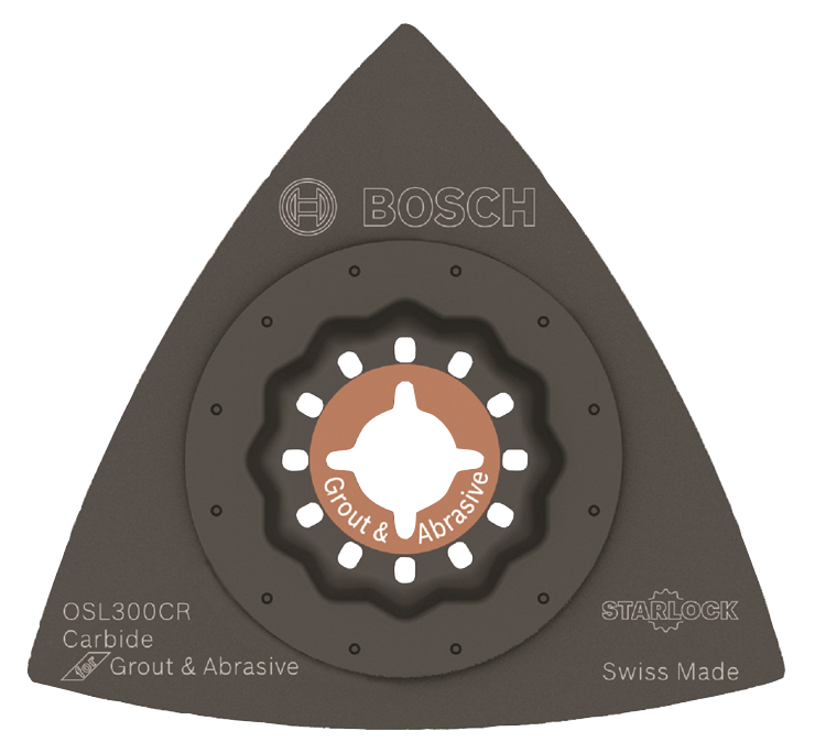 Bosch OSL300CR 3 In. Starlock Oscillating Multi Tool Carbide Grit Delta Rasp